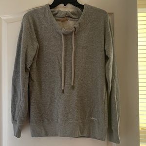 Womens wide neck sweatshirt